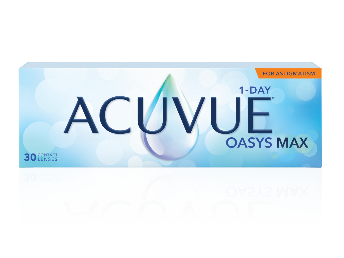 ACUVUE® OASYS MAX 1-Day for Astigmatism