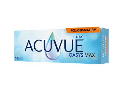 ACUVUE® OASYS MAX 1-Day for Astigmatism