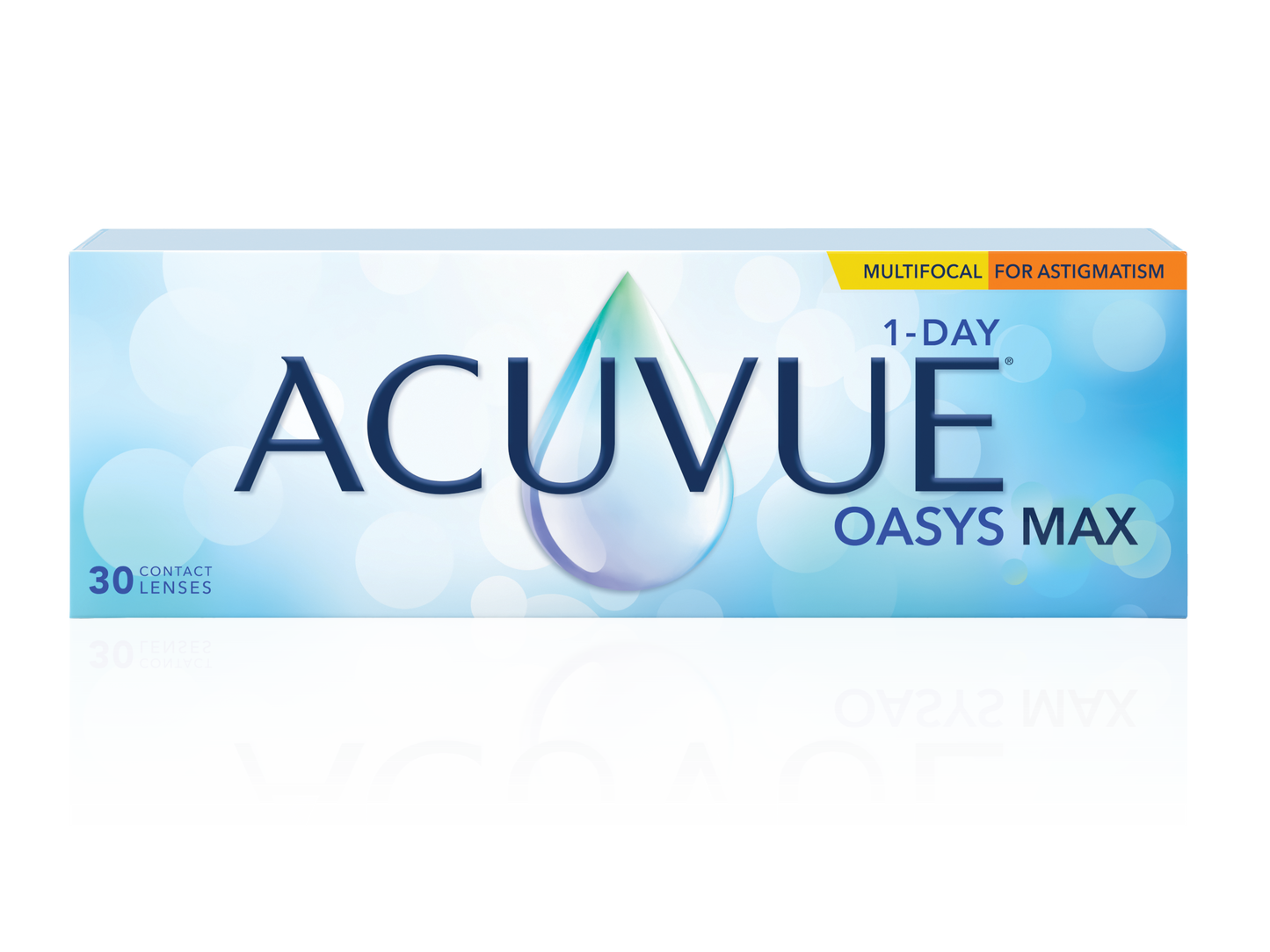 ACUVUE® OASYS MAX 1-Day MULTIFOCAL for Astigmatism