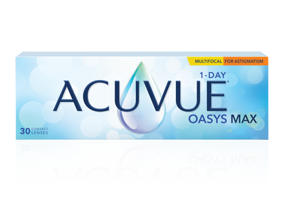ACUVUE® OASYS MAX 1-Day MULTIFOCAL for Astigmatism