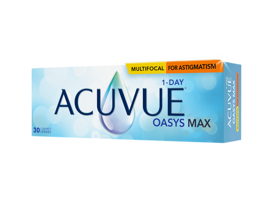 ACUVUE® OASYS MAX 1-Day MULTIFOCAL for Astigmatism