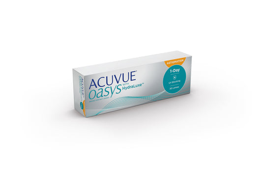 ACUVUE® OASYS 1-DAY with HydraLuxe™ TECHNOLOGY for ASTIGMATISM